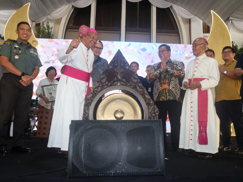 75 Tahun Keuskupan Bogor, Dirjen Bimas Katolik Tegaskan Komitmennya Melayani Umat