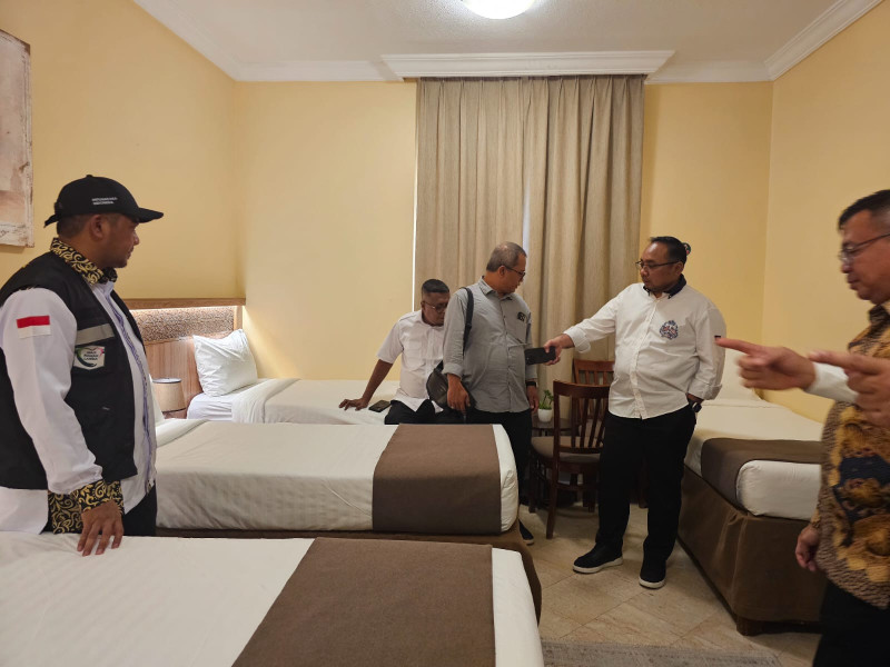 Cek Hotel dan Bus Jemaah di Makkah, Menag: Semua Baik, Semoga Bisa Beri Layanan Terbaik